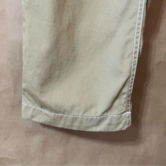 Urban Outfitters | Terra High-Waisted Paperbag Pants Button Fly Trousers Size S - Picture 7 of 11